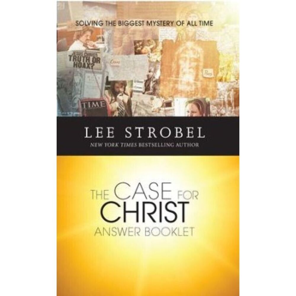 The Case for Christ Answer Booklet - Paperback by Strobel, Lee